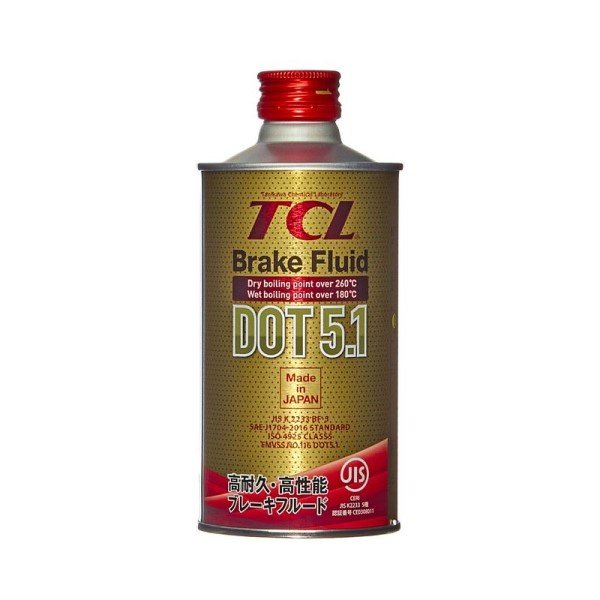 Жидкость тормозная TCL DOT-5.1 0,355л