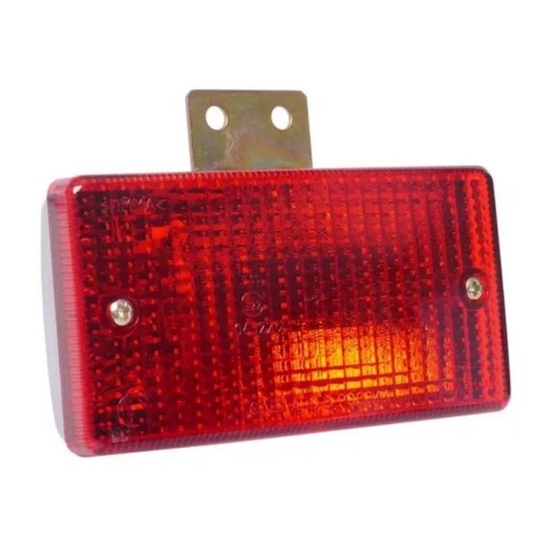 Фонарь задний противотуманный Евросвет ЕС 07.07 с кронштейном красный