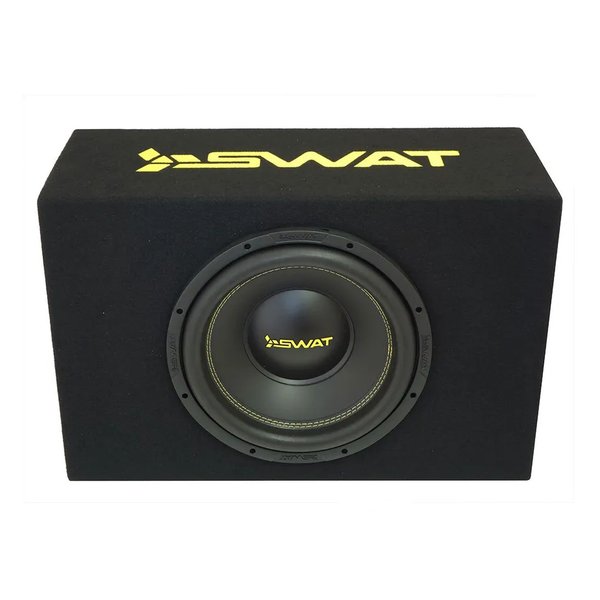 Сабвуфер SWAT MAS-12VBA активный корпус,ФИ-36л,RMS 250Вт