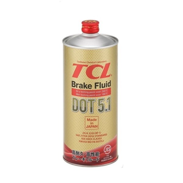 Жидкость тормозная TCL DOT-5.1 1л