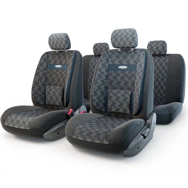 COM-1105 Diamond Чехлы автомобильные Comfort орто.под велюр 11пр карм 6мол Даймонд р-р М