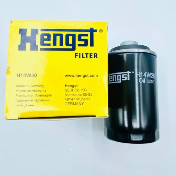 Фильтр масляный Hengst H14W30 (W 719/45 Mann/PH 10600 Fram/OC 456 Knecht)