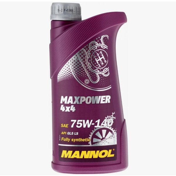 Масло трансмиссионное Mannol Maxpower  75W140 LS GL-5 1