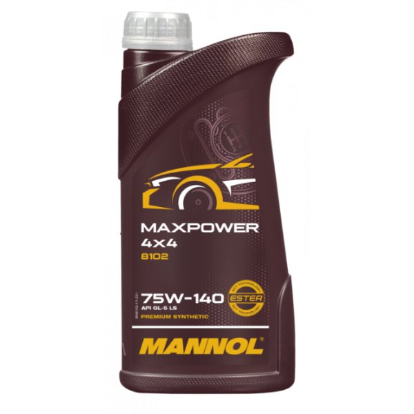 Масло трансмиссионное Mannol Maxpower 75W140 LS GL-5 1