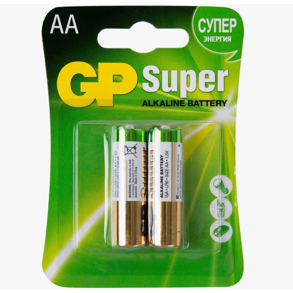 Батарейка GP Super alkaline AA LR6 1шт
