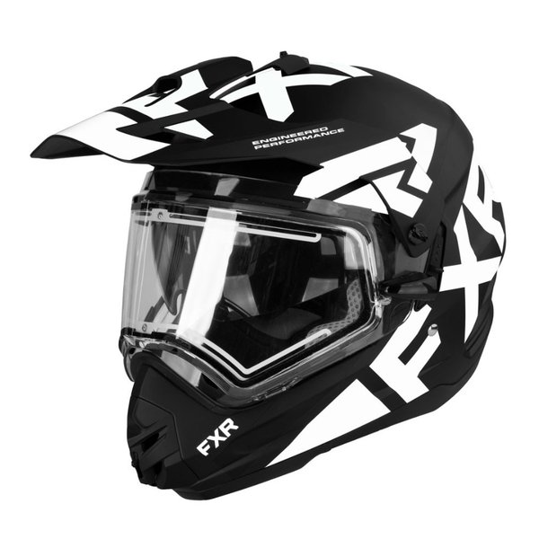 Шлем FXR Torque X Team с подогревом Blk/White, L