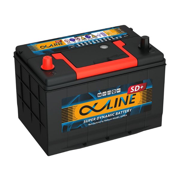 Аккумулятор Alphaline SD+ 80 А/ч 95D26R
