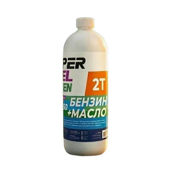 Смесь топливная (масло+бензин) для садовой техники Hyper Fuel 2-T Garden 1л