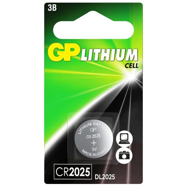 Батарейка GP CR2025-C1 BL-1