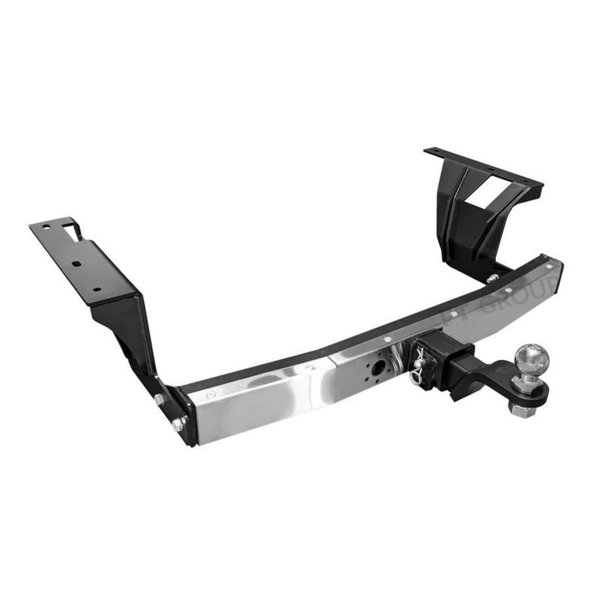 Фаркоп Honda CR-V Creta 2007-2012 с нерж. накладкой(съемный квадрат) PT Group
