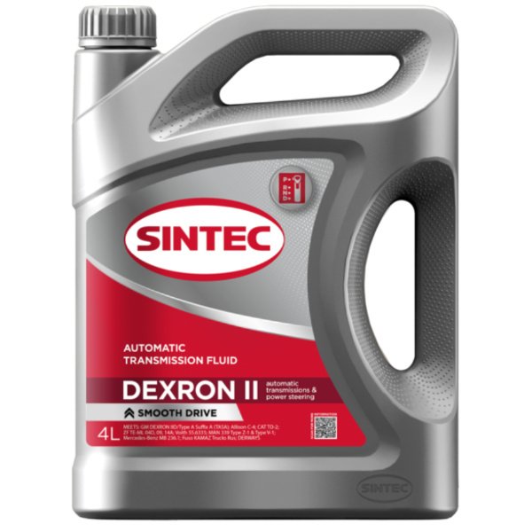 Масло трансмиссионное Sintec Dexron II 4л