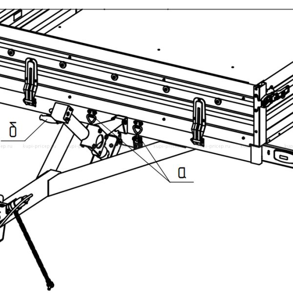 Домкрат платформы МЗСА 8615.0003
