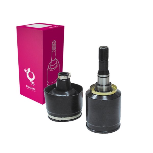 Шрус ВАЗ 2123 внутренний левый (чехол, хомуты) Белмаг BM.558