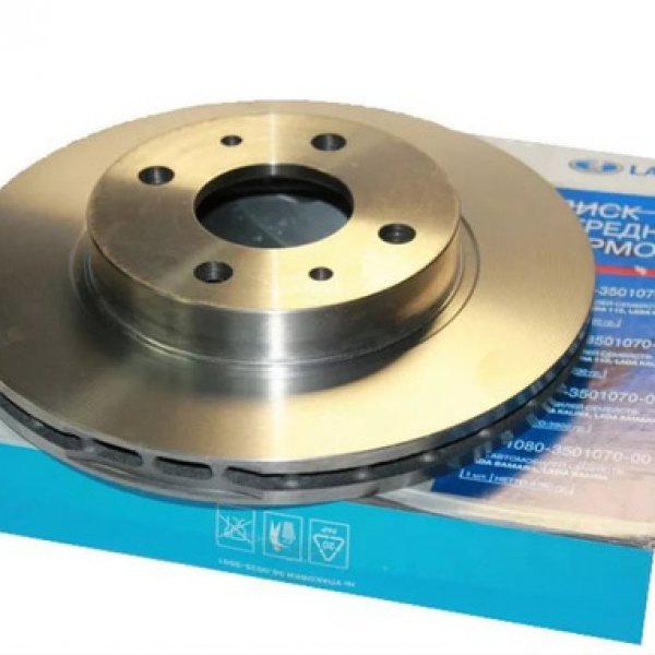 Диск тормозной передний ВАЗ 2110 (ВАЗ) R-13 вентилируемый (ВАЗ г. Тольятти)