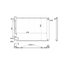 Радиатор Toyota 16041-20314 Sat TY0003-MCU30 MCU3# 1/3MZ-FE металлические бачки ATM 