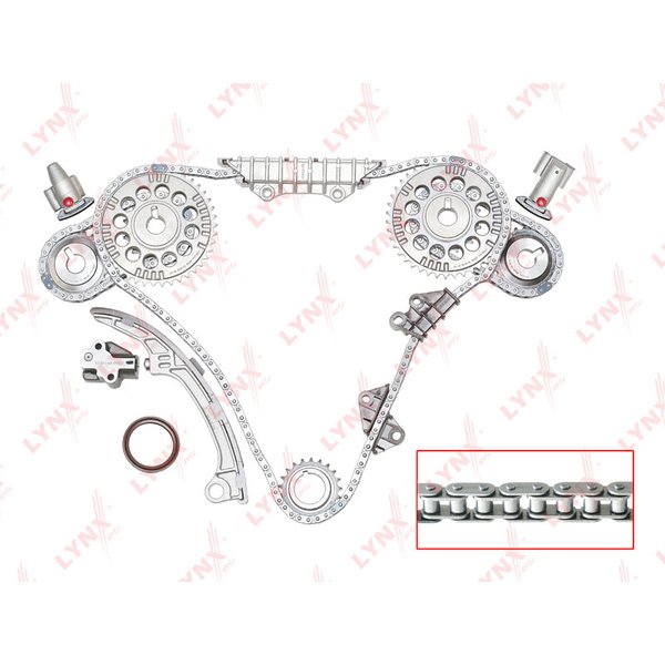 Ремкомплект цепи ГРМ Nissan VQ20/25/30DE A32 CA33 U30 Lynx TK-0032
